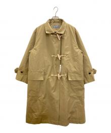 MARGARET HOWELL（マーガレットハウエル）の古着「DENSE COTTON POPLIN/コート」｜ベージュ