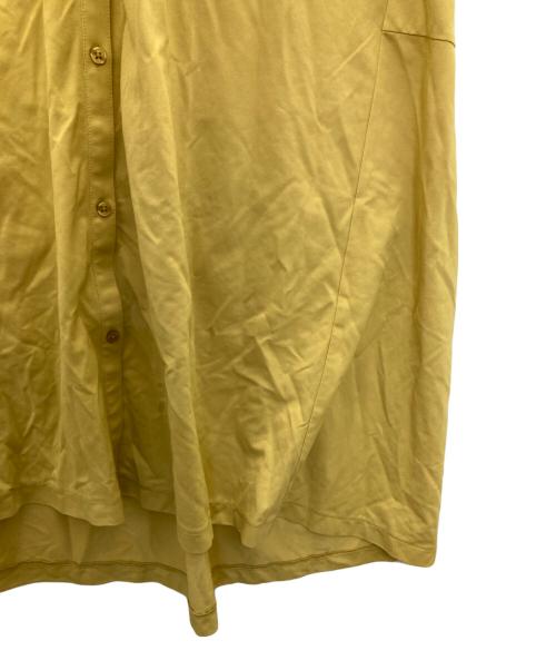 自由区（ジユウク）自由区 (ジユウク) ブラウスワンピース イエロー サイズ:32 未使用品の古着・服飾アイテム