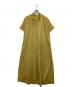 自由区（ジユウク）の古着「ブラウスワンピース」｜イエロー