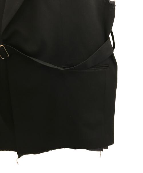 MAISON SPECIAL（メゾンスペシャル）MAISON SPECIAL (メゾンスペシャル) カットオフ ピークドラペル タイロッケン ジレ ネイビー サイズ:1の古着・服飾アイテム