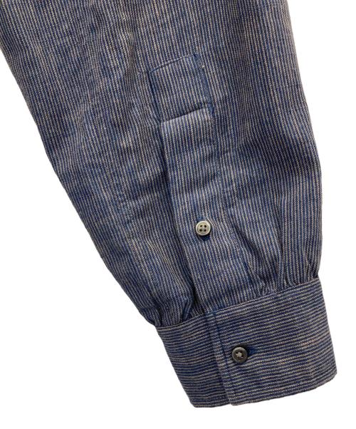 ne quittez pas（ヌキテパ）ne quittez pas (ヌキテパ) チャイナシャツ ネイビー サイズ:Mの古着・服飾アイテム