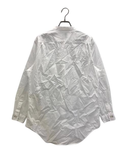 PAUL SMITH（ポールスミス）Paul Smith (ポールスミス) バンドカラーシャツ ホワイト サイズ:Ⅼの古着・服飾アイテム