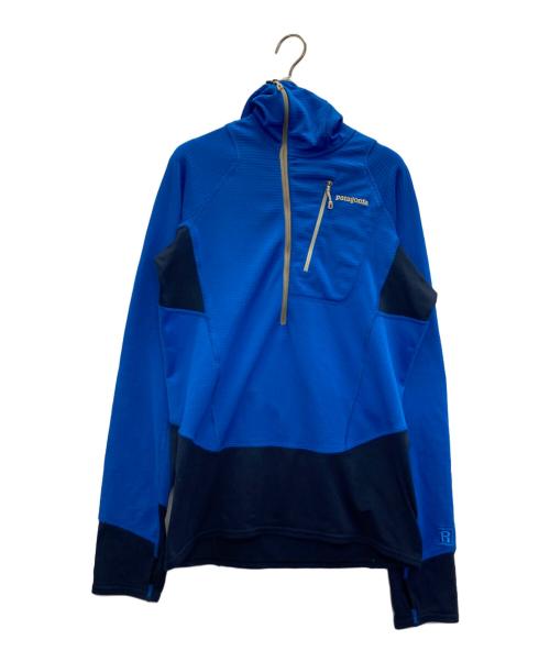 Patagonia（パタゴニア）Patagonia (パタゴニア) R1レギュレーターフーディープルオーバー ブルー サイズ:Sの古着・服飾アイテム