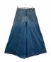 MM6 Maison Margiela (エムエムシックス メゾンマルジェラ) ワイドデニムパンツ インディゴ サイズ:40：17000円