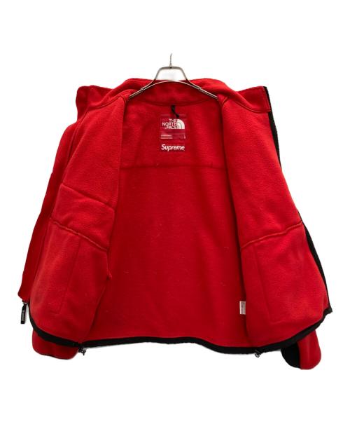 THE NORTH FACE（ザ ノース フェイス）THE NORTH FACE (ザ ノース フェイス) Supreme (シュプリーム) Arc Logo Denali Fleece Jacket レッド サイズ:Lの古着・服飾アイテム
