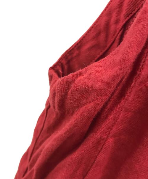 nest Robe（ネストローブ）nest Robe (ネストローブ) リネンワンピース レッド サイズ:FREEの古着・服飾アイテム