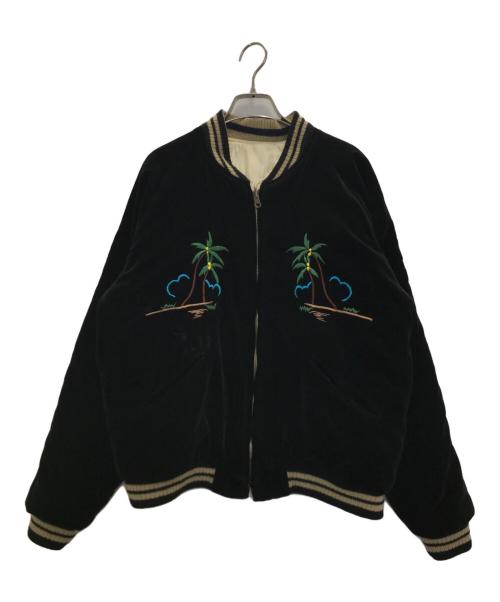 テーラー東洋（テーラートウヨウ）テーラー東洋 (テーラートウヨウ) リバーシブルスカジャン ホワイトブラック サイズ:大の古着・服飾アイテム