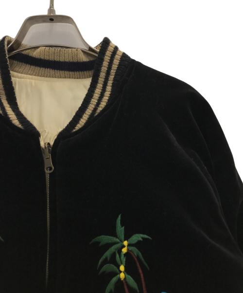 テーラー東洋（テーラートウヨウ）テーラー東洋 (テーラートウヨウ) リバーシブルスカジャン ホワイトブラック サイズ:大の古着・服飾アイテム