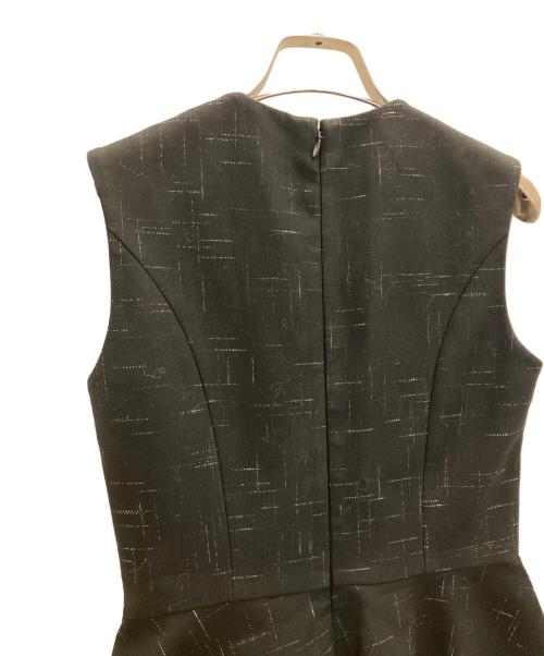 YOKO CHAN（ヨーコチャン）YOKO CHAN (ヨーコチャン) ノースリーブワンピース ブラック サイズ:36の古着・服飾アイテム