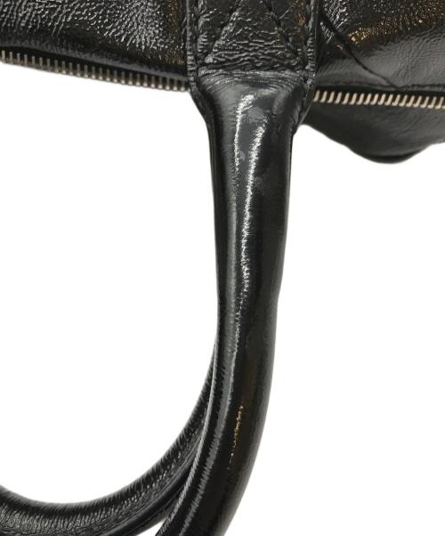 Yves Saint Laurent（イヴサンローラン）Yves Saint Laurent (イヴサンローラン) ミニボストンバッグ ブラックの古着・服飾アイテム