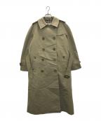 Aquascutumアクアスキュータム）の古着「トレンチコート」｜ベージュ