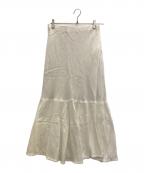 Plageプラージュ）の古着「ロングスカート」｜ホワイト