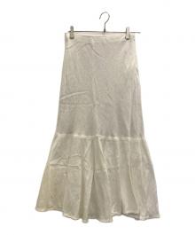 Plage（プラージュ）の古着「ロングスカート」｜ホワイト