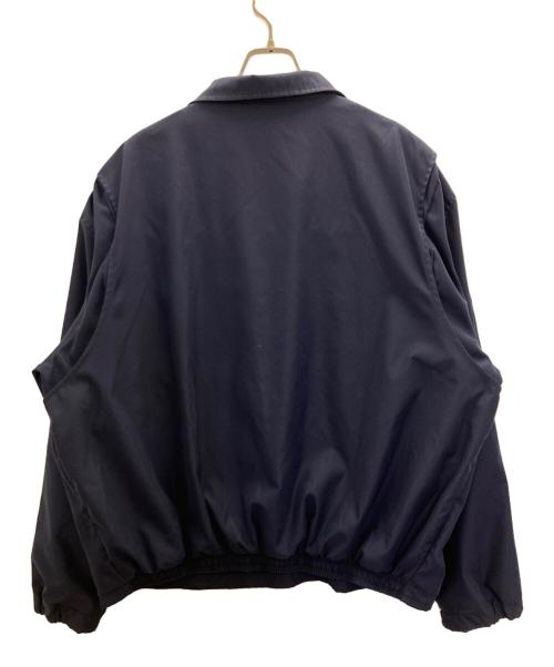 POLO RALPH LAUREN（ポロ・ラルフローレン）POLO RALPH LAUREN (ポロ・ラルフローレン) 90s Half zip nylon jacket ネイビー サイズ:XXLの古着・服飾アイテム