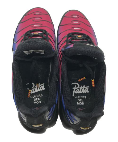 NIKE（ナイキ）NIKE (ナイキ) Patta (パタ) FC BARCELONA (バルセロナ) Air Max Plus（エアマックスプラス） パープル サイズ:29の古着・服飾アイテム
