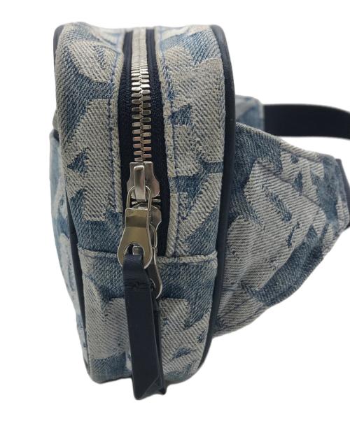 SUPREME（シュプリーム）SUPREME (シュプリーム) Fat Tip Jacquard Denim Waist Bag インディゴの古着・服飾アイテム