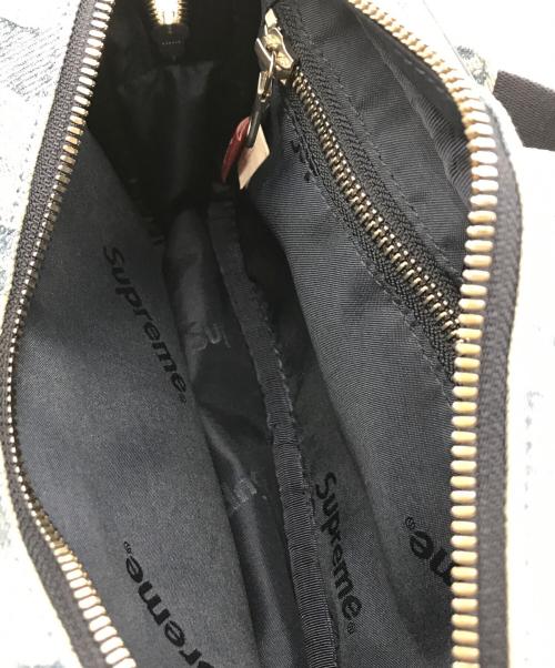 SUPREME（シュプリーム）SUPREME (シュプリーム) Fat Tip Jacquard Denim Waist Bag インディゴの古着・服飾アイテム