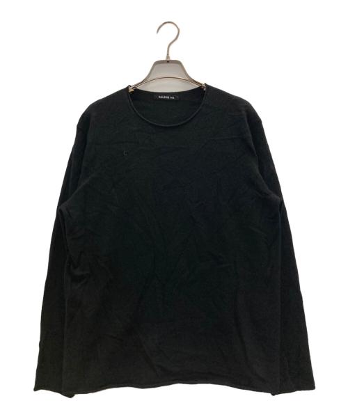 GALERIE VIE（ギャルリーヴィー）GALERIE VIE (ギャルリーヴィー) カシミヤクルーネックニット ブラック サイズ:Sの古着・服飾アイテム