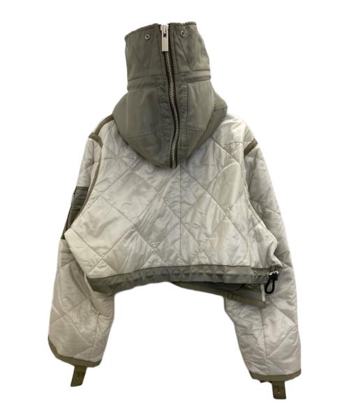 sacai（サカイ）sacai (サカイ) Quilted Blouson オリーブ サイズ:1の古着・服飾アイテム