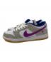 NIKE (ナイキ) Rayssa Leal (ライッサ・レアウ) SB Dunk Low PRM ホワイト×パープル サイズ:29.5cm 未使用品：16000円