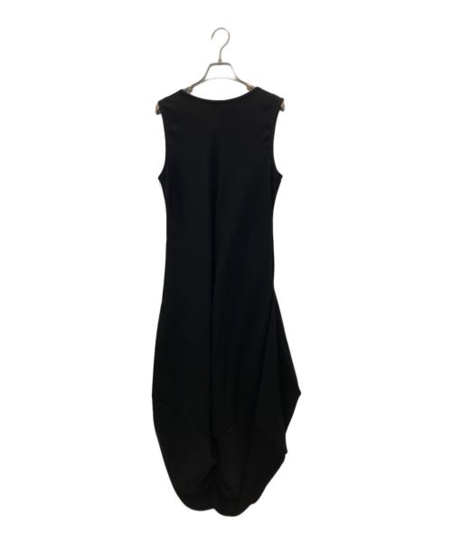 LIMI feu（リミフゥ）LIMI feu (リミフゥ) Double Satin Square Hem OP ブラック サイズ:下記参照の古着・服飾アイテム