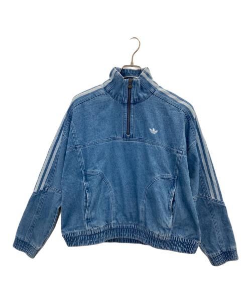 adidas（アディダス）adidas (アディダス) TRACK TOP Bahia ブルー サイズ:34の古着・服飾アイテム