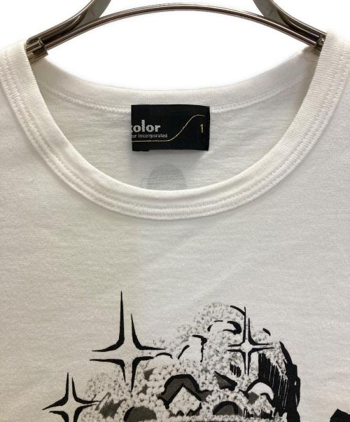 KOLOR（カラー）KOLOR (カラー) AC部 (エーシーブ) 半袖カットソー ホワイト サイズ:1の古着・服飾アイテム