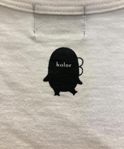 KOLOR（カラー）KOLOR (カラー) AC部 (エーシーブ) 半袖カットソー ホワイト サイズ:1の古着・服飾アイテム