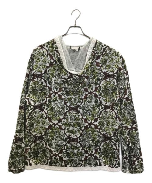 3.1 phillip lim（スリーワンフィリップリム）3.1 phillip lim (スリーワンフィリップリム) レーヨンフーディー グリーン サイズ:XSの古着・服飾アイテム