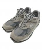 NEW BALANCEニューバランス）の古着「Made in UK 991v2」｜グレー