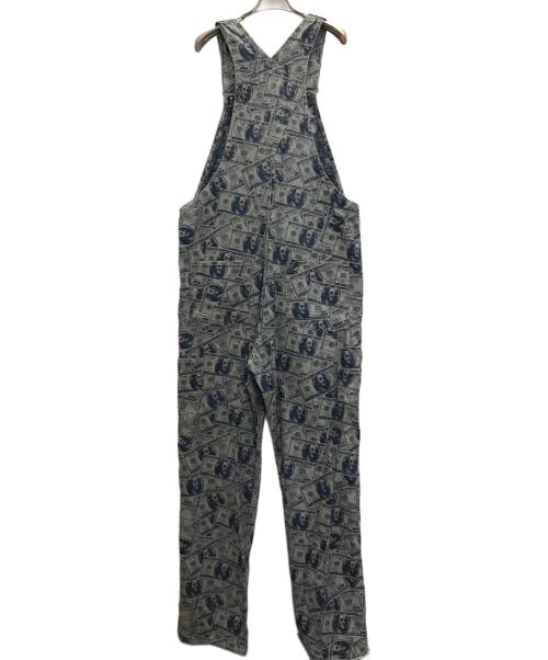 SUPREME（シュプリーム）Supreme (シュプリーム) 100 Dollar Bill Overalls ネイビー サイズ:Ⅼの古着・服飾アイテム