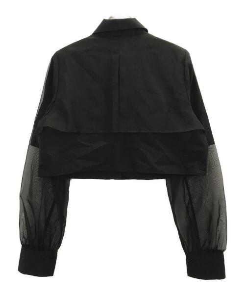 UNITED TOKYO（ユナイテッドトーキョー）UNITED TOKYO (ユナイテッドトーキョー) オーバーレイレイヤーシャツ ブラック サイズ:FREEの古着・服飾アイテム