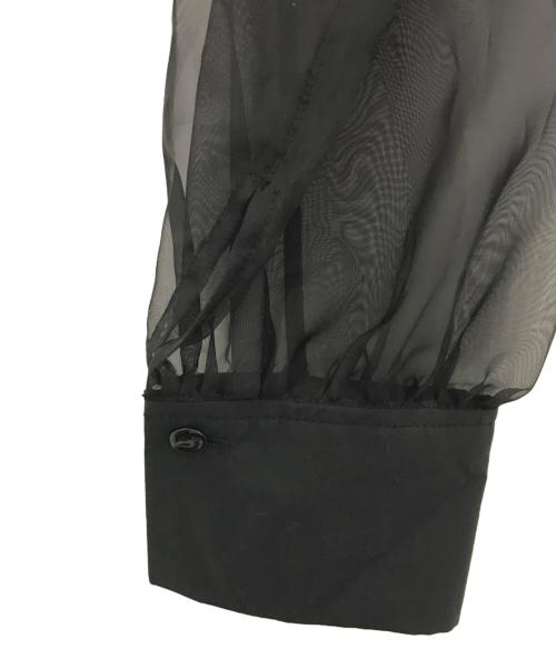 UNITED TOKYO（ユナイテッドトーキョー）UNITED TOKYO (ユナイテッドトーキョー) オーバーレイレイヤーシャツ ブラック サイズ:FREEの古着・服飾アイテム