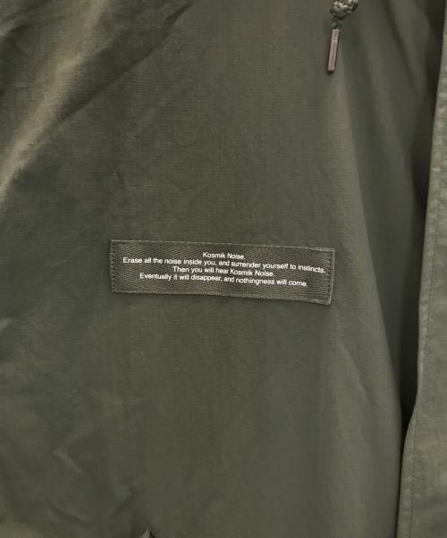 GU（ジーユー）GU (ジーユー) UNDERCOVER (アンダーカバー) ナイロンモッズコート グリーン サイズ:Lの古着・服飾アイテム
