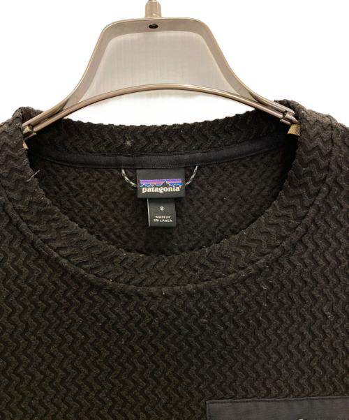 Patagonia（パタゴニア）Patagonia (パタゴニア) R1 Air Crew ブラック サイズ:Sの古着・服飾アイテム