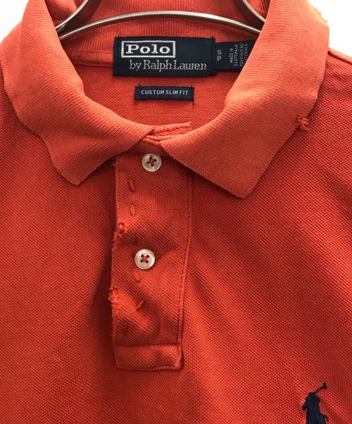 POLO RALPH LAUREN（ポロ・ラルフローレン）POLO RALPH LAUREN (ポロ・ラルフローレン) ポロシャツ オレンジ サイズ:Sの古着・服飾アイテム
