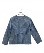 STEVEN ALANスティーブンアラン）の古着「SAILOR COLLAR SHIRT」｜ブルー