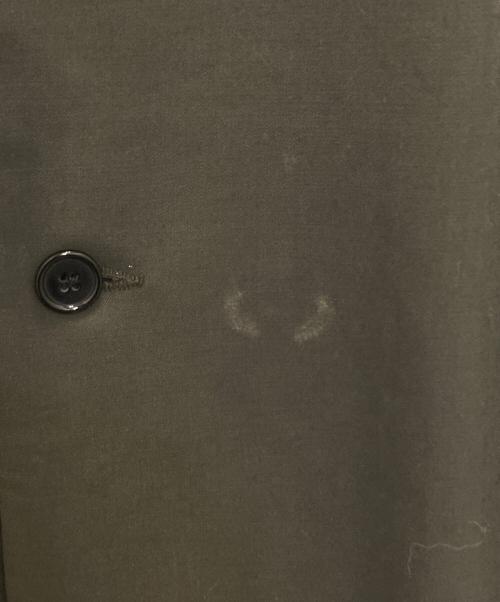 BASISBROEK（バージスブルック）BASISBROEK (バージスブルック) ポリ混ロングコート グレー サイズ:3の古着・服飾アイテム