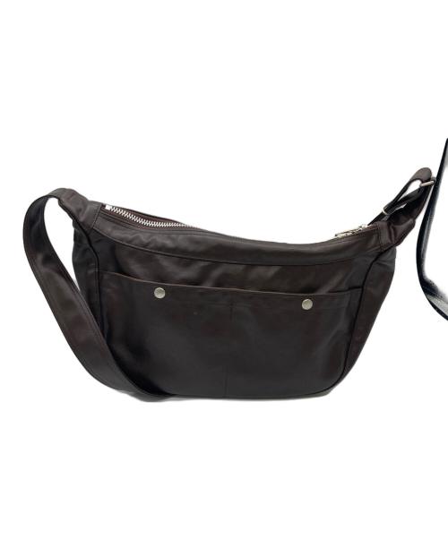 PORTER（ポーター）PORTER (ポーター) ショルダーバッグ ブラウンの古着・服飾アイテム