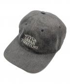 WTAPSダブルタップス）の古着「デニムキャップ」｜グレー
