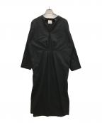loin.ロワン）の古着「エレガンスブラウスワンピース」｜ブラック