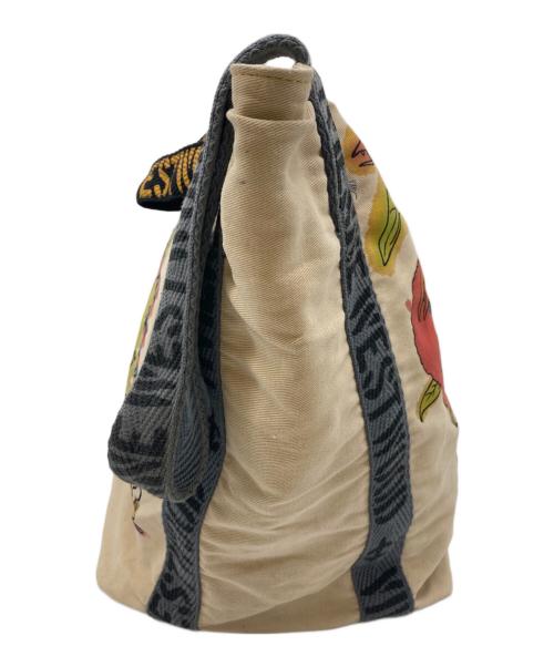 Vivienne Westwood ANGLOMANIA（ヴィヴィアンウエストウッドアングロマニア）Vivienne Westwood ANGLOMANIA (ヴィヴィアンウエストウッドアングロマニア) アフリカバッグ アイボリーの古着・服飾アイテム