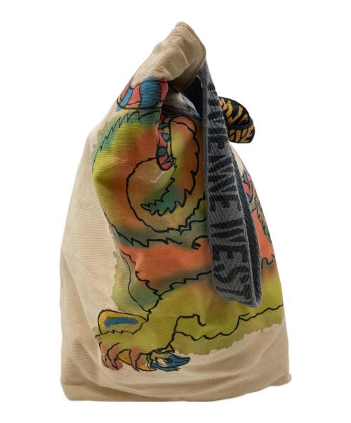 Vivienne Westwood ANGLOMANIA（ヴィヴィアンウエストウッドアングロマニア）Vivienne Westwood ANGLOMANIA (ヴィヴィアンウエストウッドアングロマニア) アフリカバッグ アイボリーの古着・服飾アイテム