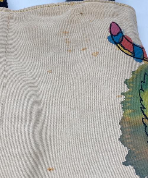 Vivienne Westwood ANGLOMANIA（ヴィヴィアンウエストウッドアングロマニア）Vivienne Westwood ANGLOMANIA (ヴィヴィアンウエストウッドアングロマニア) アフリカバッグ アイボリーの古着・服飾アイテム