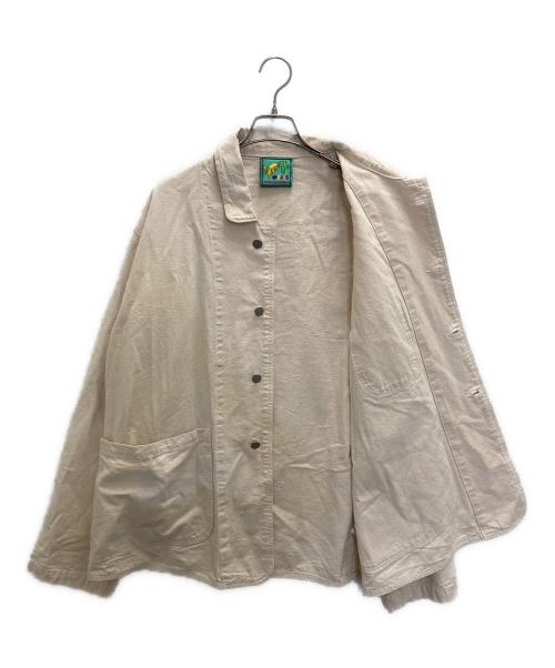 Meals Clothing（ミールズクロージング）MEALS CLOTHING (ミールズクロージング) カバーオール アイボリー サイズ:Ⅿの古着・服飾アイテム