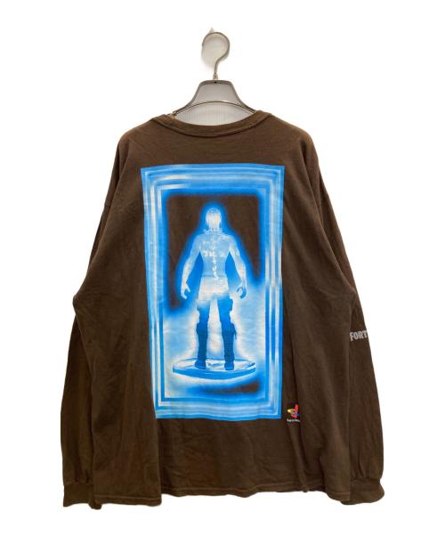 cactus jack（カクタス・ジャック）CACTUS JACK (カクタス・ジャック) Fortnight ASTRONOMICAL L/S ブラウン サイズ:Ⅼの古着・服飾アイテム