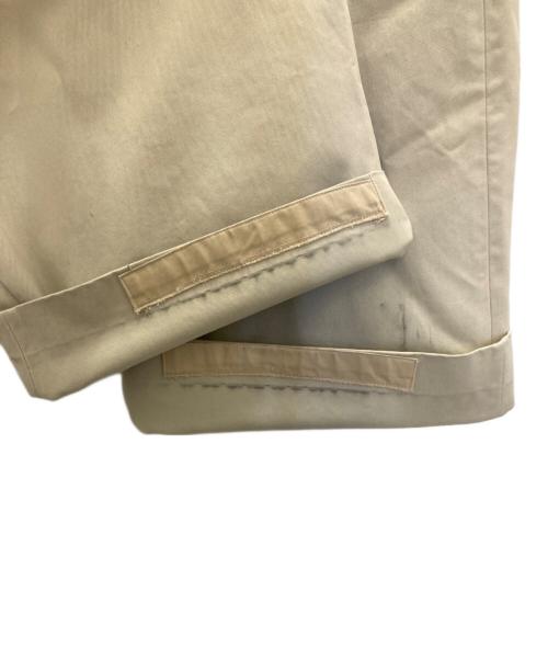 STUDIO NICHOLSON（スタジオ ニコルソン）STUDIO NICHOLSON (スタジオ ニコルソン) Deep Pleat Volume Pant ベージュ サイズ:Sの古着・服飾アイテム