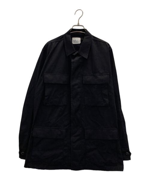 US ARMY（ユーエスアーミー）US ARMY (ユーエスアーミー) 90s BOD fatigue jacket ブラック サイズ:SLの古着・服飾アイテム