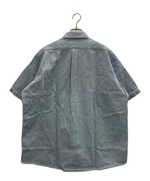 RHC Ron Herman（アールエイチシー ロンハーマン）RHC Ron Herman (アールエイチシー ロンハーマン) Looplus Short Sleeve Shirt ライトインディゴ サイズ:Sの古着・服飾アイテム