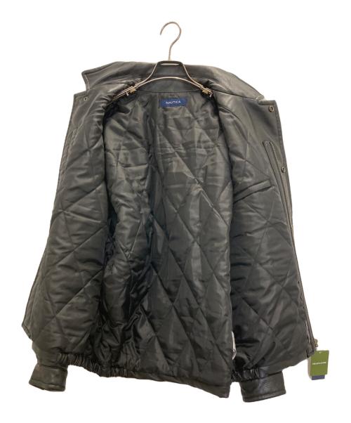 NAUTICA（ノーティカ）NAUTICA (ノーティカ) Vegan Leather Insulated Blouson ブラック サイズ:M 未使用品の古着・服飾アイテム
